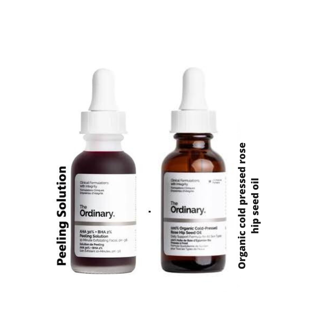 ordinary aha bha + cold pressed rose hip seed oil deal