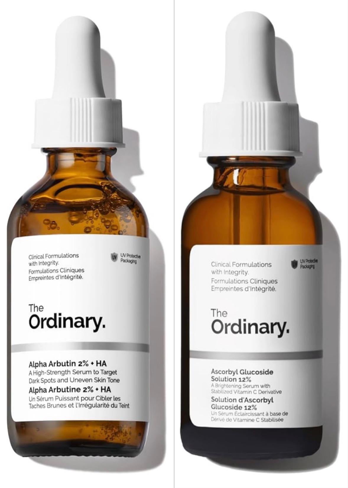 The Ordinary Alpha Arbutin + Ascorbyl Glucoside Solution Deal – Bright & Spotless Skin | Kokoshop.pk